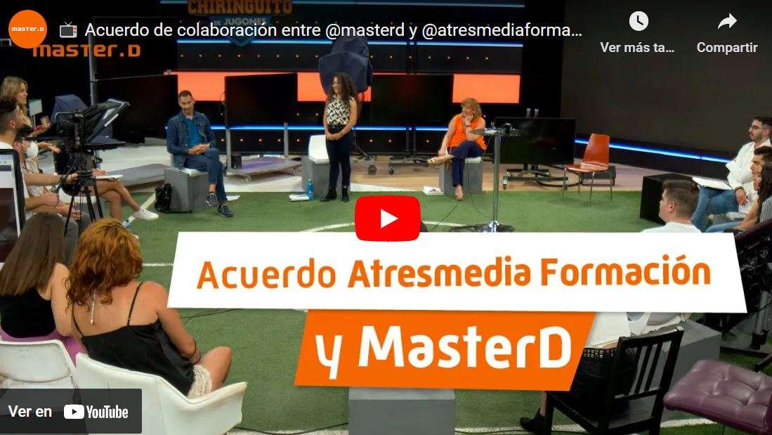 MasterD y Atresmedia Formación