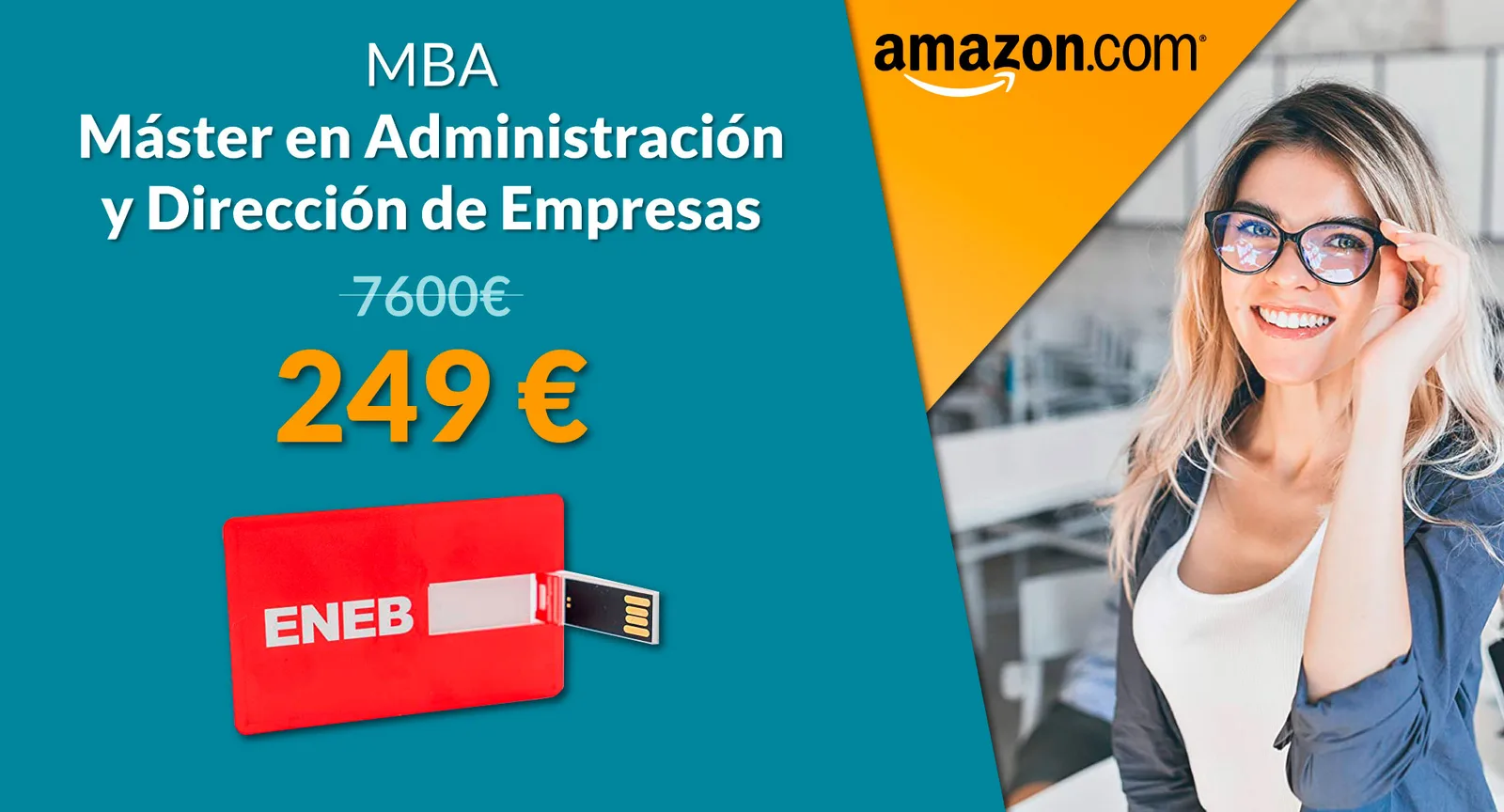 Amazon empieza a comercializar un Máster Online por solo 249 euros