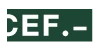 Logo de CEF.- Centro de Estudios Financieros