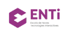 Logo de ENTI Escuela de Nuevas Tecnologías Interactivas