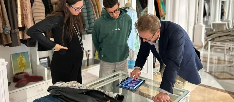 Del aula de diseño de moda a las pasarelas de Milán