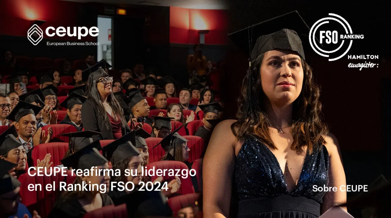 El MBA de CEUPE se mantiene entre los mejores en el Ranking FSO 2024