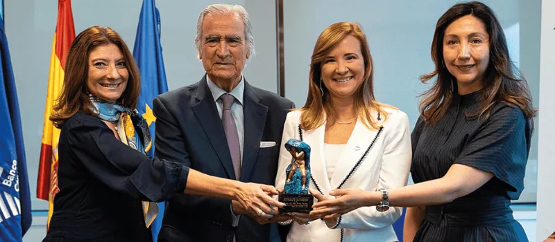 El Real Fórum entrega el Máster de Oro a Gisela Sánchez