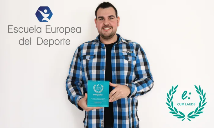 La Escuela Europea del Deporte recoge el Sello Cum Laude 2020 de Emagister