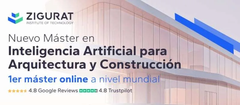 ZIGURAT lanza el primer máster global online en IA para Arquitectura y Construcción