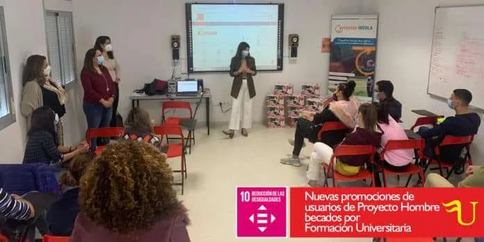Nuevas promociones de usuarios de Proyecto Hombre Sevilla becados por Formación Universitaria