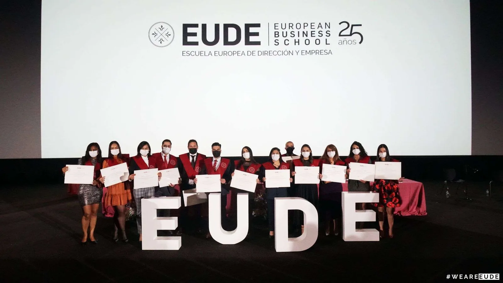 EUDE despide en una ceremonia inolvidable a su promoción octubre 2020-2021