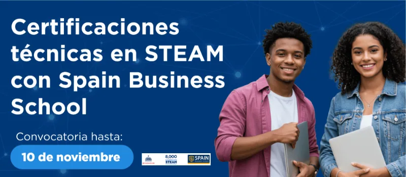 SBS participa con 1.500 becas en el programa Generación STEAM de República Dominicana