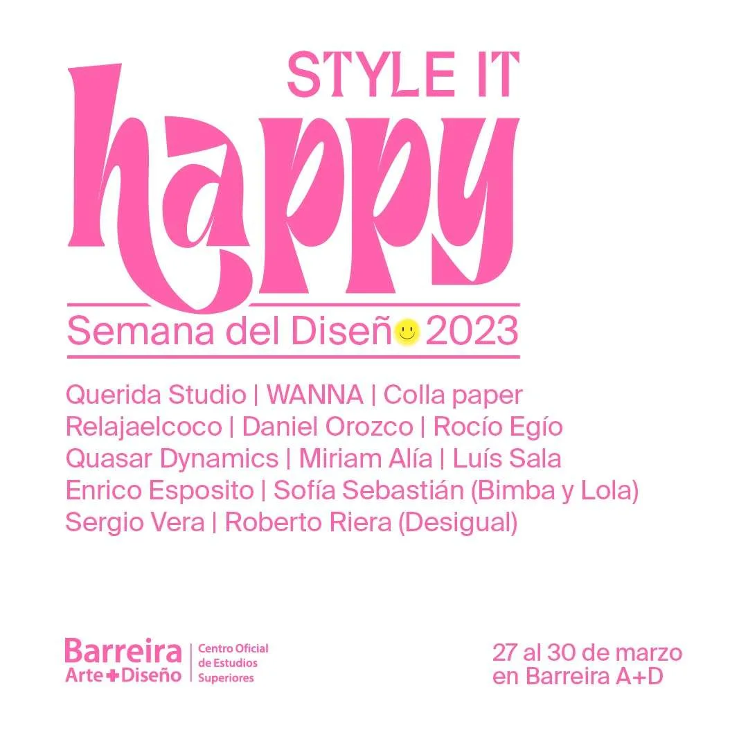 Semana del Diseño 2023 Barreira A+D