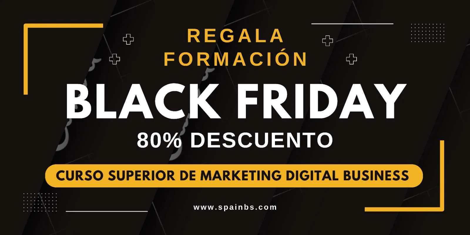Spain Business School te regala 1.200 euros por el Black Friday