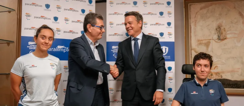 UNIVERSAE impulsa la formación y la empleabilidad de los deportistas paralímpicos como patrocinador del Equipo Paralímpico Español