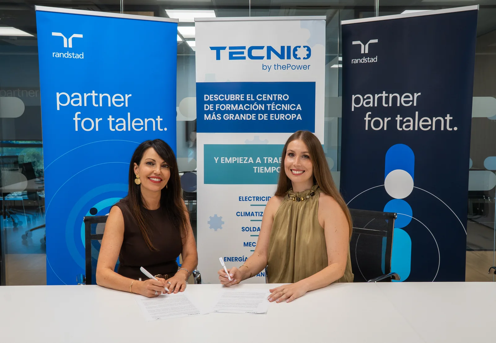 Tecnio Formación y Randstad  sellan una alianza para impulsar la empleabilidad en los oficios técnicos