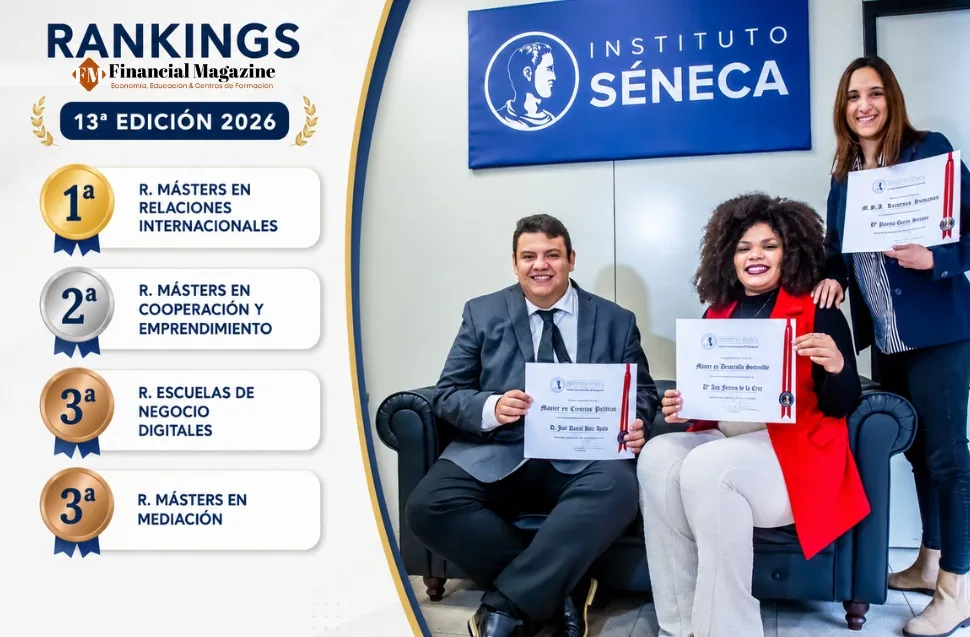 El Instituto Séneca y sus másteres vuelven a destacar en los Rankings de Financial Magazine